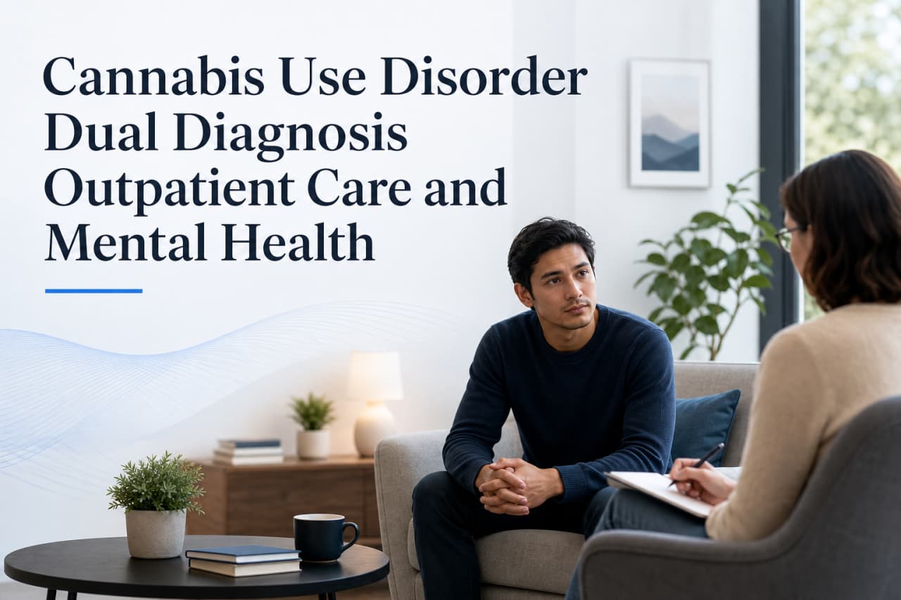 Cannabis Use Disorder Dual Diagnosis Outpatient Care and Mental Health