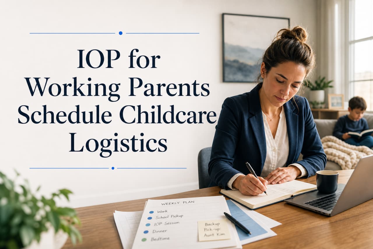 IOP for Working Parents Schedule Childcare Logistics
